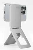 HS-017 Telefon Arkası Magsafe Stant - Mor thumbnail 9