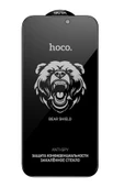 Hoco. Apple iPhone 16 Bear Shield Hayalet Cam Ekran Koruyucu - Siyah thumbnail 3