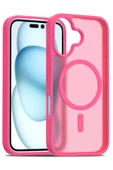 Fuchsia iPhone 16 Plus Jota Magsafe Uyumlu Kapak - Rose thumbnail 5