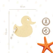 Bebek Banyo Bakım Seti / 3 Adet Tahriş Karşıtı Sünger - 1 Adet Bebek Banyo Küvet Filesi thumbnail 6