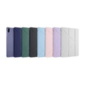 Honor Pad X8A 11 inç Uyumlu Uyku Modlu Standlı Kalemlikli Trifolding Fuchsia Tablet Kılıfı thumbnail 6