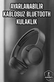 CEYLAN ADAM Kulak Üstü Kablosuz Bluetooth Kulaklık Gürültü Önleyici Uzun Şarj Süreli thumbnail 2