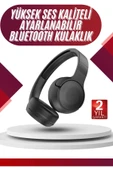 CEYLAN ADAM Yeni Nesil Kulak Üstü Bluetooth Kulaklık Type-C Girişli Yüksek Ses Kaliteli thumbnail 1