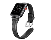 ​​​Apple Watch Ultra 49mm Kordon KRD-28 Deri Strap Kayış thumbnail 3