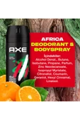LitaeTrend 2 Adet Axe Africa Erkek Deodorant Sprey 150 ml thumbnail 8