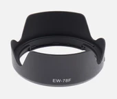 Ayex EW-78F Parasoley, Canon RF 24-240mm f/4-6.3 IS USM ile Uyumlu Lens Hood thumbnail 2