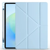 Honor Pad X8A Kılıf Zore Tri Folding Kalem Bölmeli Standlı Kılıf thumbnail 7