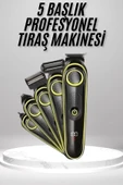 CEYLAN ADAM Saç Sakal Vücut Tıraş Makinesi 5in1 Kablosuz Burun Kulak Tıraş Makinesi thumbnail 1