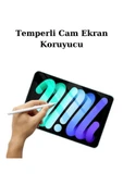 iPad 10.9 inç 10.Nesil Fuchsia Tablet Temperli Cam Ekran Koruyucu thumbnail 2