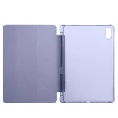 Honor Pad X8A Kılıf Zore Tri Folding Kalem Bölmeli Standlı Kılıf thumbnail 3