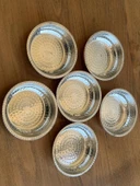 Bakır Sunumluk - Çerezlik Kase. 12 cm. thumbnail 3