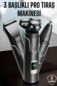 CEYLAN ADAM Yüksek Performanslı 3 Başlıklı Profesyonel Tıraş Makinesi thumbnail 1