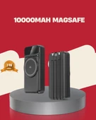 CEYLAN ADAM Kablosuz 15W Şarj Destekli 10000 mAh Taşınabilir Powerbank – Hızlı Şarj Özellikli thumbnail 1