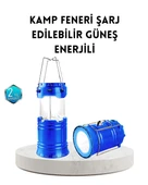 CEYLAN ADAM Güneş Enerjisiyle Çalışan Kamp Feneri Hafif Portatif Uzun Ömürlü thumbnail 1