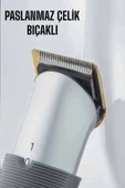 CEYLAN ADAM 4 Taraklı Profesyonel Şarjlı Saç ve Sakal Kesme Tıraş Makinesi Seti thumbnail 5