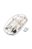 Hoco GM29 2.4G Mysterious Business Çift Modlu Sessiz Kablosuz Mouse thumbnail 9