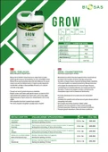 Biosas GROW 5 LT Bitkisel Menşeli Sıvı Organik Gübre thumbnail 2