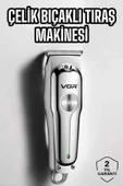 CEYLAN ADAM Tıraş Makinesi Profesyonel Tasarım Paslanmaz Çelik Bıçaklı thumbnail 1