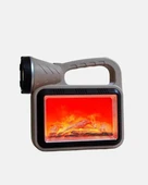 CEYLAN ADAM Solar Alev Işığı COB Teknolojili Taşınabilir El Feneri ve Kamp Lambası thumbnail 4