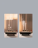 CEYLAN ADAM 7 Renk Ortam Işıklı Dekoratif Gemi Tasarım Hava Nemlendirici Difüzör thumbnail 4