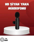 CEYLAN ADAM 2’li Kablosuz Yaka Mikrofonu iPhone İçin Profesyonel Video Ses thumbnail 1