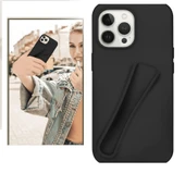 iPhone 16 Pro Max Lip Gloss Kılıf Siyah thumbnail 1