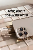 iPhone 16 Pro Max Kamera Lens Koruyucu Naturel thumbnail 5