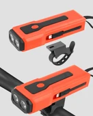 CEYLAN ADAM Su Geçirmez Bisiklet Işığı 5000 mAh Powerbankli Ön Far thumbnail 4