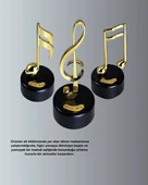 CEYLAN ADAM Sol Anahtarı Temalı Döner Müzik Kutusu Melodili Dekoratif Ürün thumbnail 4