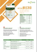 Biosas Active Micro 5 LT İz Element Katkılı Orgamineral Gübre thumbnail 2