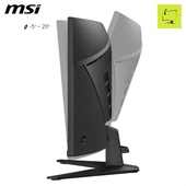 MSI 34" VA MAG 346CQ 1MS 180HZ HDMI-DP KAVISLI GAMING MONİTÖR 3440X1440 thumbnail 2