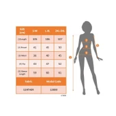 Lucky Life Kadın Uzun Kollu Balıkçı Yaka Kemerli Midi Sıvama Deri Elbise thumbnail 6