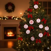 Yılbaşı Ağacı Süsü  Yeni Yıl Ağaç Aksesuarı thumbnail 1