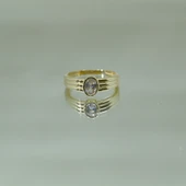 Ajda yüzük 925 Ayar 1,00 ct Gümüş Yüzük thumbnail 6