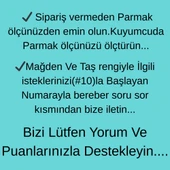 Ajda yüzük 925 Ayar 1,00 ct Gümüş Yüzük thumbnail 2