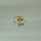 Ajda yüzük 925 Ayar 1,00 ct Gümüş Yüzük thumbnail 3