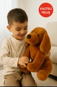 Sevimli Peluş Köpek 34 cm – Yumuşak Dolgulu Oyuncak, Çocuk Uyku Arkadaşı ve Hediye thumbnail 2