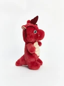 Kiremit Ejderha Peluş Oyuncak – 25 cm Sevimli Yumuşak Dolgulu Çocuk Oyuncağı & Hediye thumbnail 4