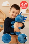 Mavi Ejderha Peluş Oyuncak – Yumuşak Dolgulu Sevimli Peluş Ejderha 28 cm Çocuk Oyuncak thumbnail 1