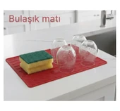 Silikon Bulaşık Kurulama Matı 30*40 cm Gıdaya Uygun Uzun Ömürlü (5314) thumbnail 3