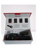 WISON WS-5572 20W Uzun Menzilli Şarjlı Metal El Feneri (5314) thumbnail 4