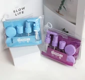 6 Parça Renkli Kapaklı Seyahat İçin Boş Şişe Seti (2818) thumbnail 1