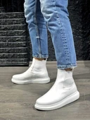 Knack Yüksek Taban Ayakkabı 111 Beyaz Erkek Bot thumbnail 3