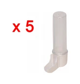 5 Adet Şeffaf Parmak Suluk-Kumluk thumbnail 1