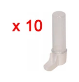 10 Adet Şeffaf Parmak Suluk-Kumluk thumbnail 1