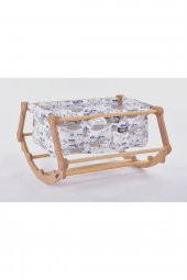 Yeni Doğan Beşik Serisi (Nayeli Baby Düz Modeli) / Mavi Apaçhi Köyü (Apahce Village Blue) - 1