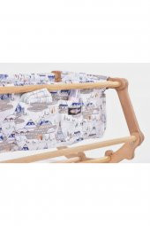 Yeni Doğan Beşik Serisi (Nayeli Baby Düz Modeli) / Mavi Apaçhi Köyü (Apahce Village Blue) - 4