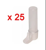 25 Adet Şeffaf Parmak Suluk-Kumluk thumbnail 1