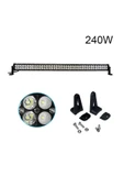 ASTRALED  Offroad Led Bar 105 cm 240 W 80 LED Delici/yayıcı Beyaz Işık Tepe Lamba Tavan Panjur Projeksiyon thumbnail 2