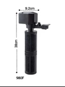 Dophin 980F Akvaryum İç Filtresi. (1500 Lt/Saat. 29.3 Watt) thumbnail 1